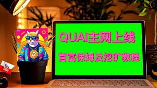 2025 QUAI主网挖矿教程：显卡挖矿日入百元？保姆级指南助你轻松上手