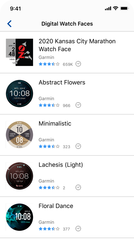 Garmin Connect IQ截图2