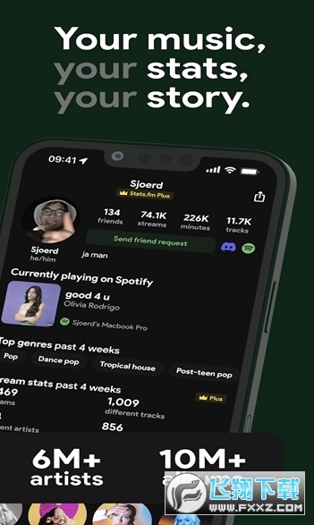 spotistats for spotify中文版