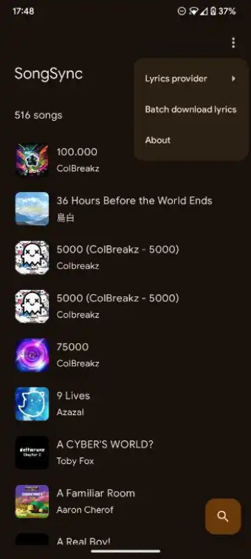 SongSync歌词提取软件下载免费版