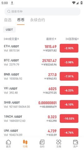 bitvenus交易所 5.1.5 安卓版