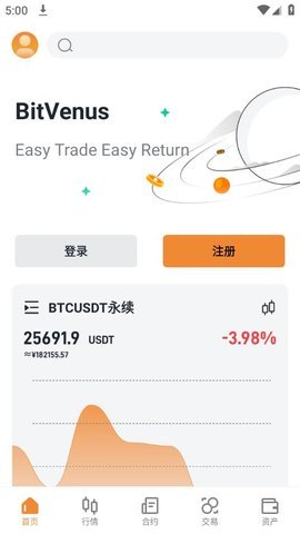 bitvenus交易所 5.1.5 安卓版