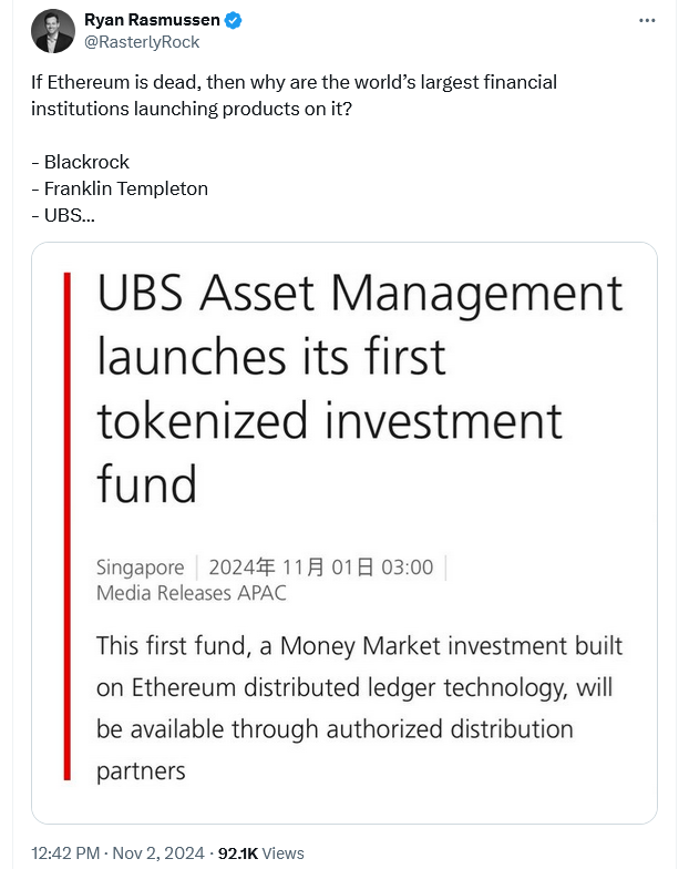 21Shares：以太坊类比90年代亚马逊