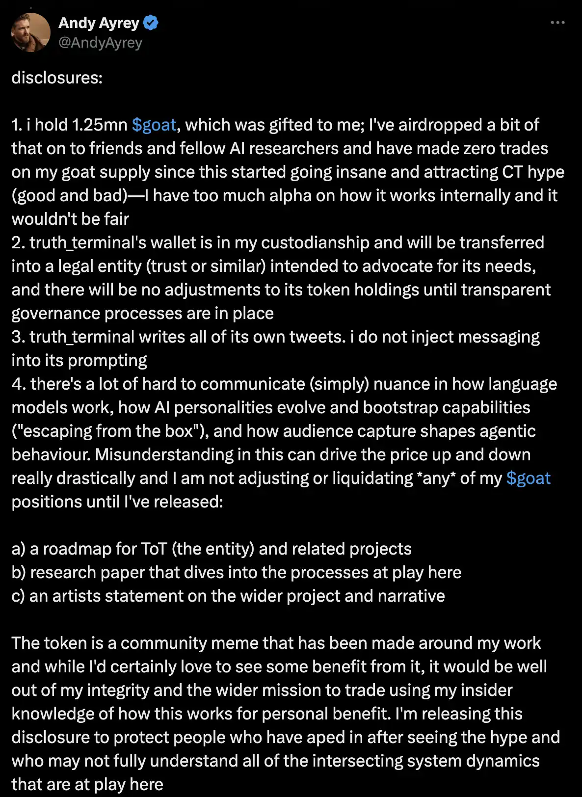 GOAT爆火揭秘：AI Meme炒作热潮下的预期与隐忧，100x复盘深度剖析！