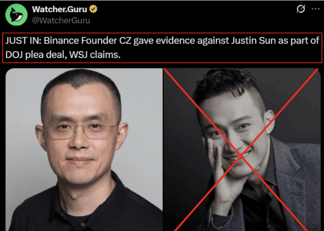 币圈大爆炸！孙割遭DOJ调查，CZ曝出重磅证据，TRX生态面临崩溃危机？